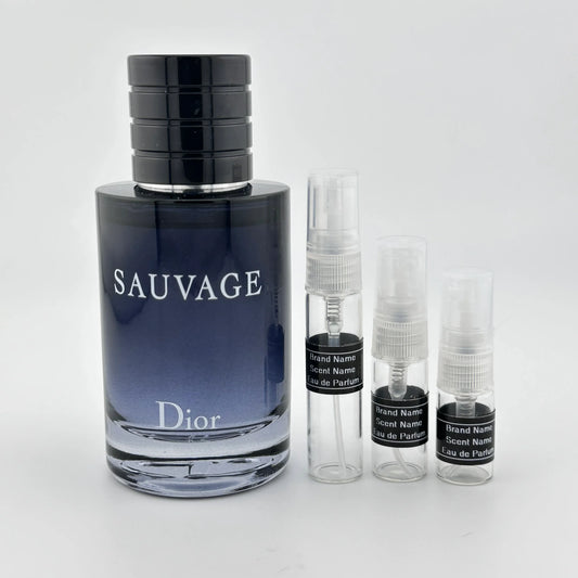 CHRISTIAN DIOR Sauvage Eau de ToiletteSample – Your Choice of Size - Signature Scent Shop – Perfume & Cologne Samples | Luxury Decants