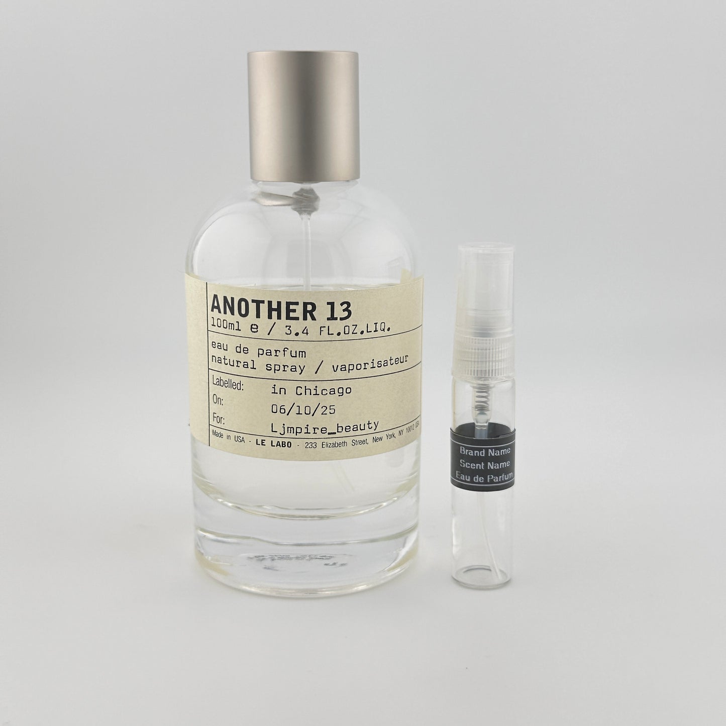 LE LABO Another 13 Perfume Sample – Your Choice of Size