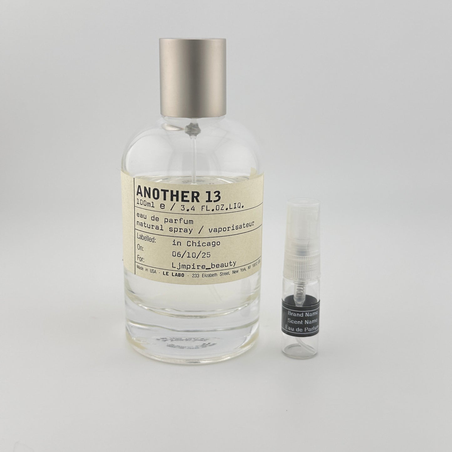 LE LABO Another 13 Perfume Sample – Your Choice of Size