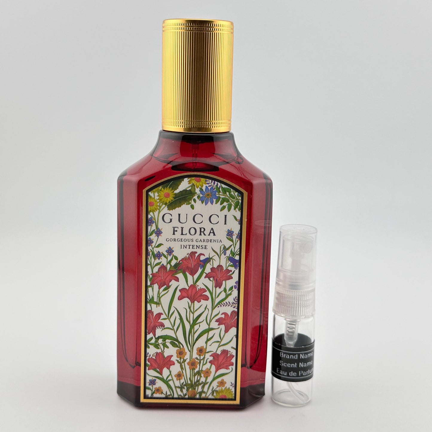 GUCCI Flora Gorgeous Gardenia Intense Eau de Parfum Sample – Your Choice of Size