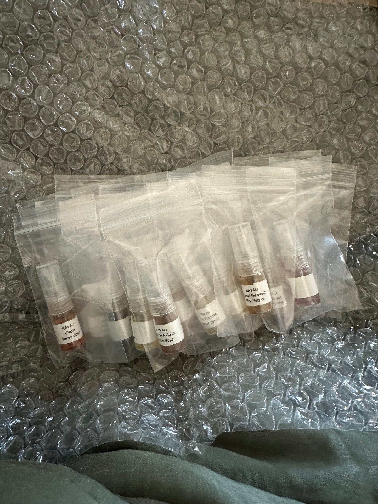 Bulk order for customer (2mL Samples)