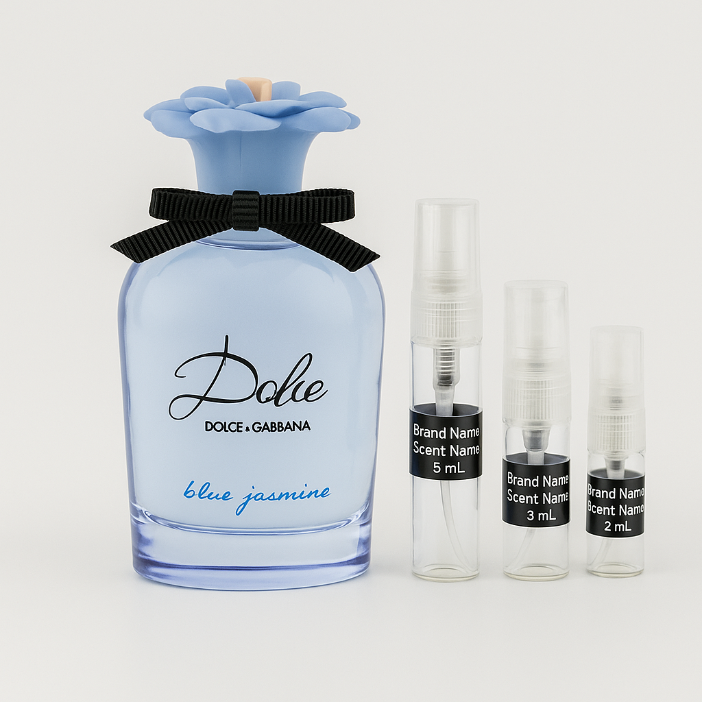 DOLCE&GABBANA Dolce Blue Jasmine Eau de Parfum Sample – Your Choice of Size