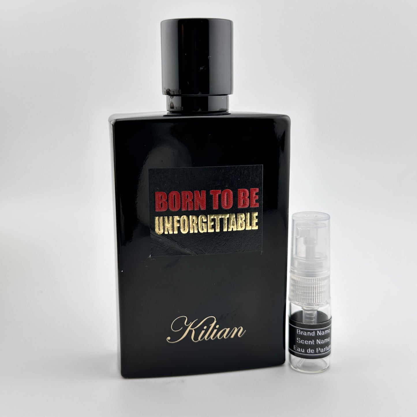 KILIAN Born To Be Unforgettable Eau de Parfum Sample – Your Choice of 2mL, 3mL, or 5mL Glass Atomizer