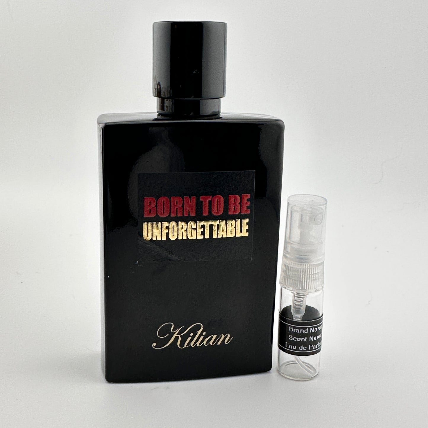 KILIAN Born To Be Unforgettable Eau de Parfum Sample – Your Choice of 2mL, 3mL, or 5mL Glass Atomizer