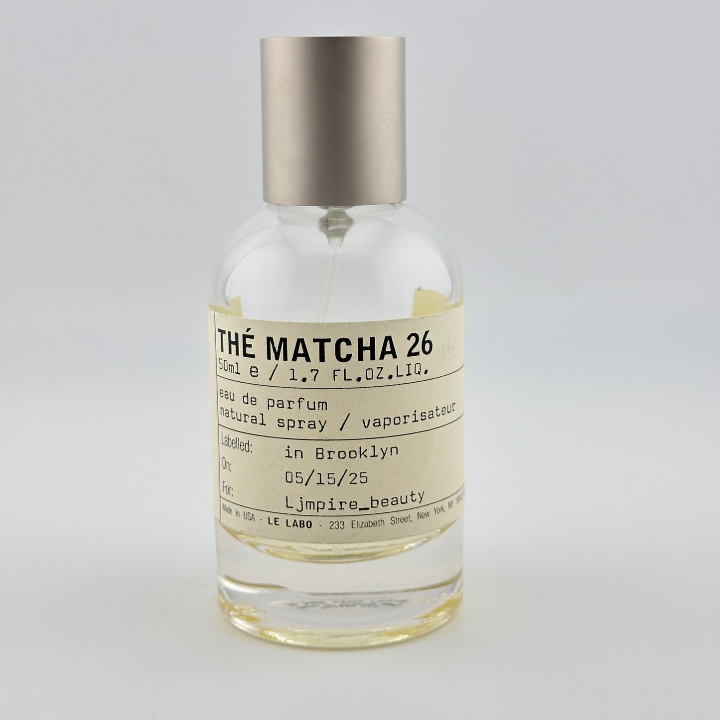 LE LABO The Matcha 26 Perfume Sample – Your Choice of Size
