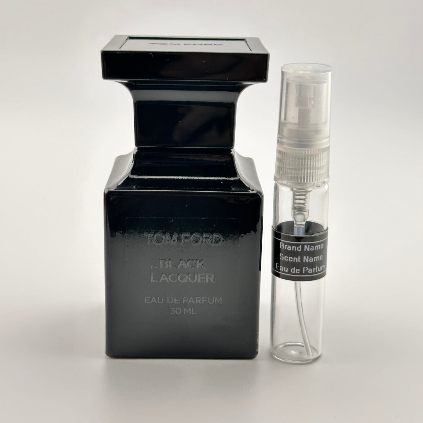 TOM FORD Black Lacquer Eau de Parfum Sample – Your Choice of Size