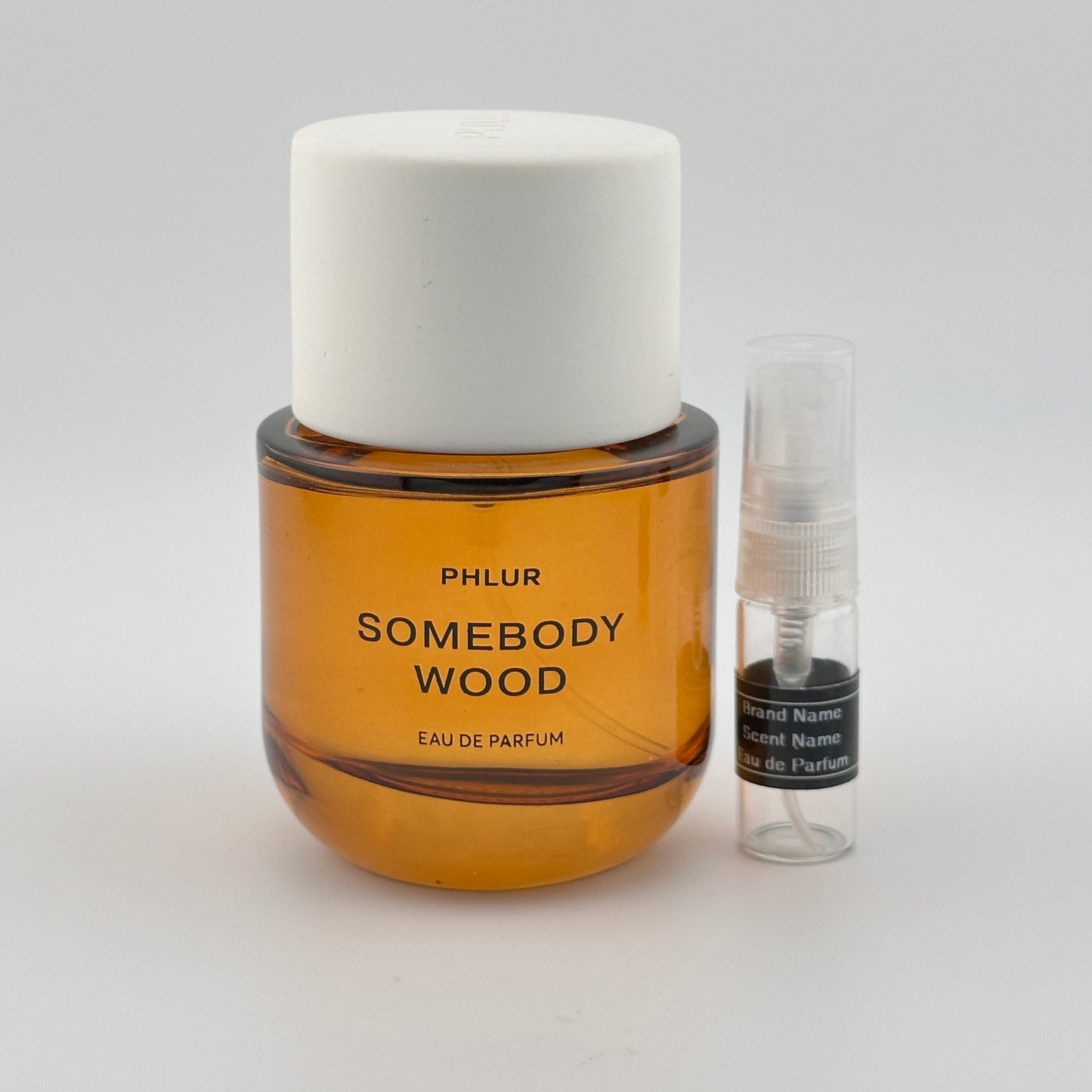 PHLUR Somebody Wood Eau de Parfum Sample – Your Choice of Size