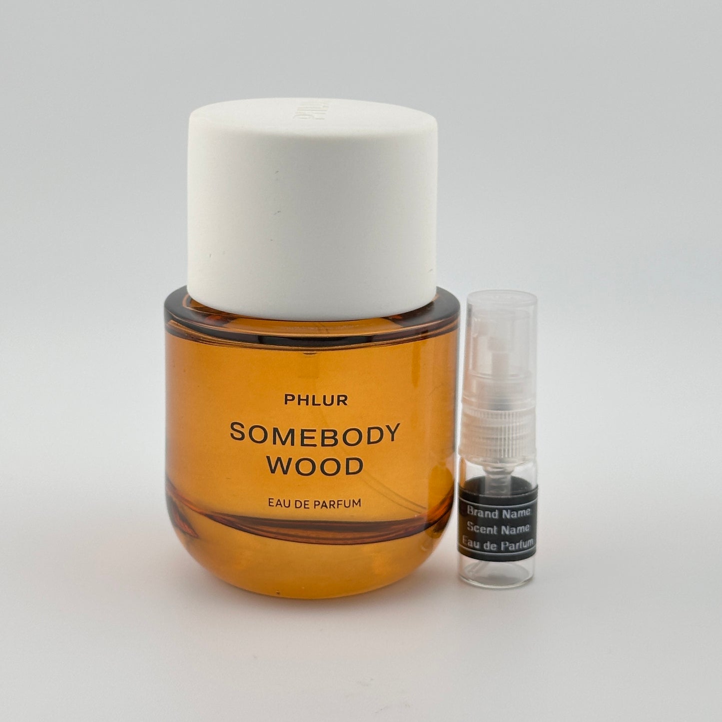 PHLUR Somebody Wood Eau de Parfum Sample – Your Choice of Size
