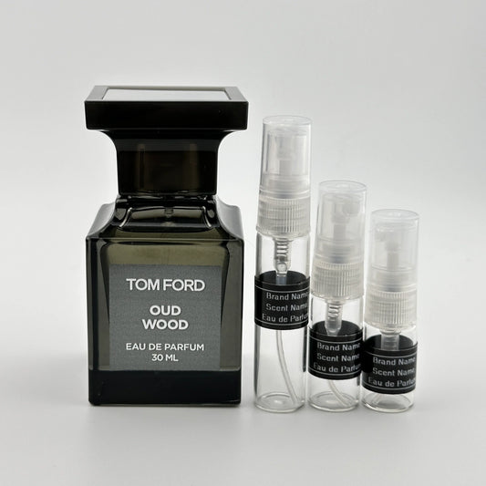 TOM FORD Oud Wood Eau de Parfum Sample – Your Choice of Size - Signature Scent Shop – Perfume & Cologne Samples | Luxury Decants