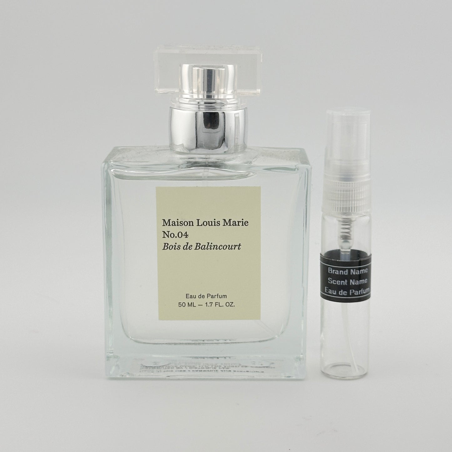 MAISON LOUIS MARIE No.04 Bois de Balincourt Eau de Parfum Sample – Your Choice of Size