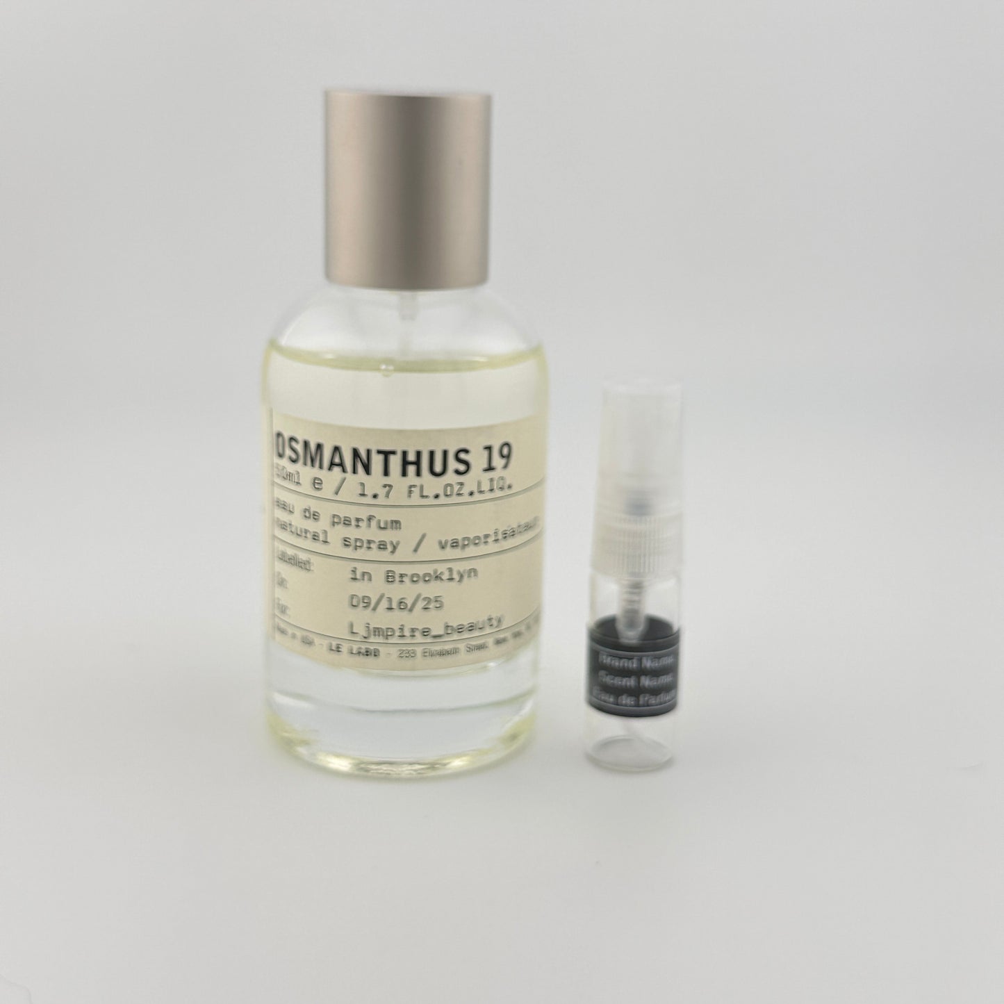 LE LABO Osmanthus 19 Perfume Sample – Your Choice of Size