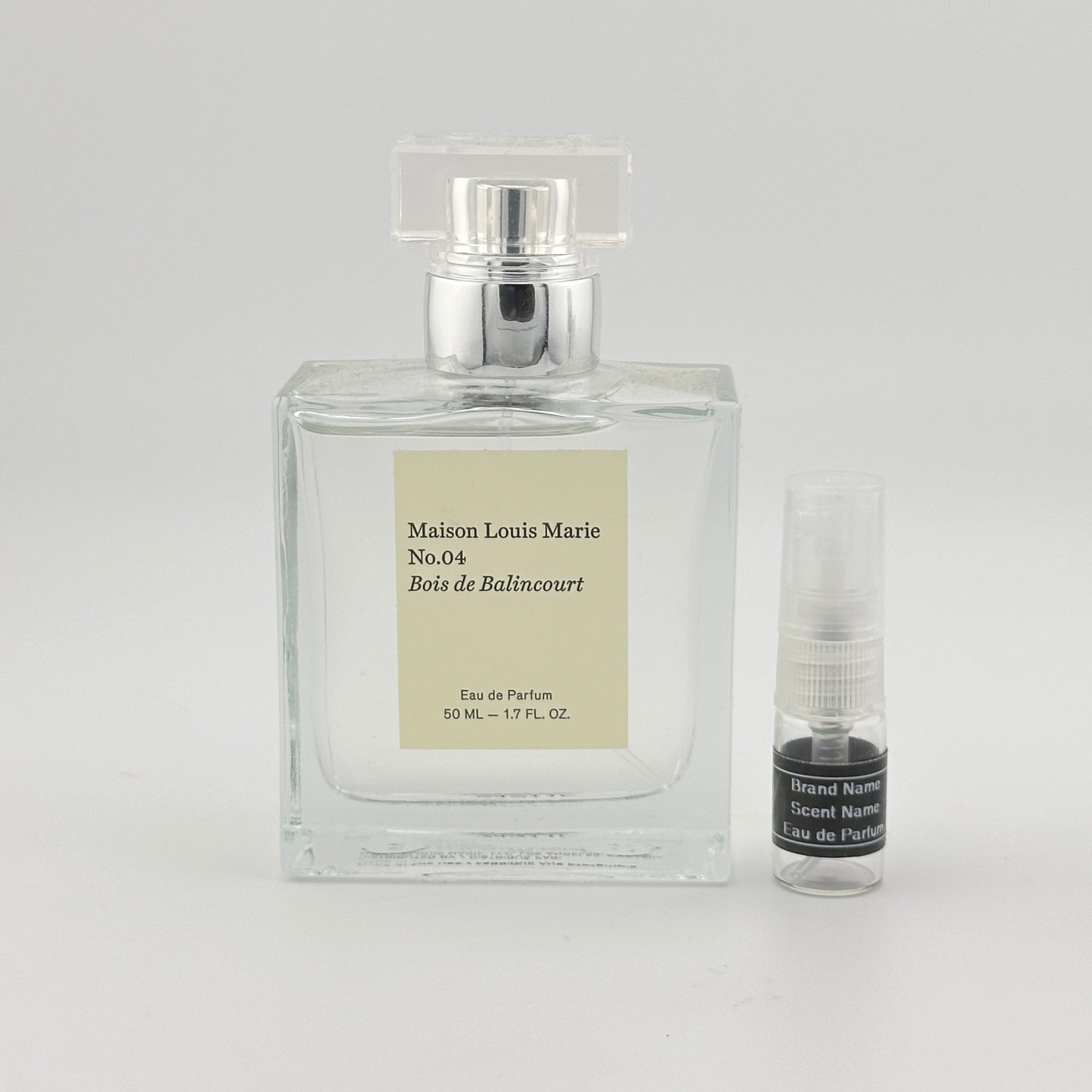 MAISON LOUIS MARIE No.04 Bois de Balincourt Eau de Parfum Sample – Your Choice of Size