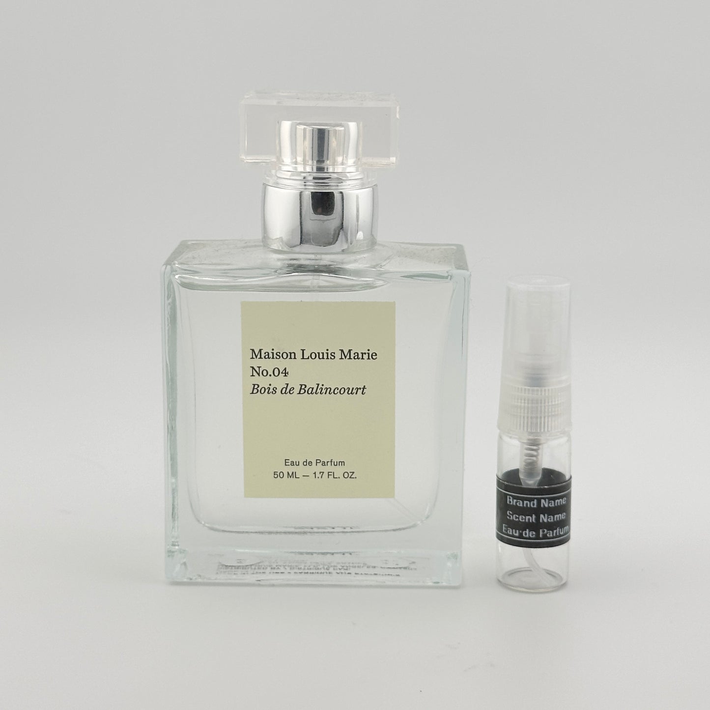 MAISON LOUIS MARIE No.04 Bois de Balincourt Eau de Parfum Sample – Your Choice of Size