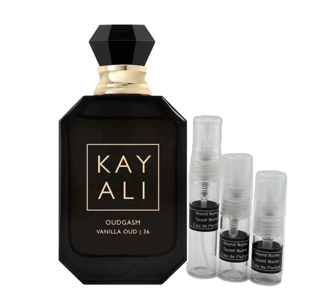 KAYALI Oudgasm Vanilla Oud | 36 Eau de Parfum Sample – Your Choice of Size