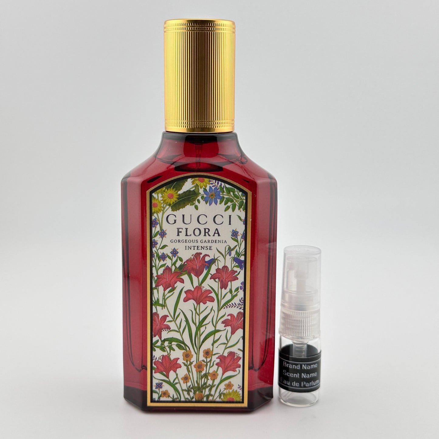 GUCCI Flora Gorgeous Gardenia Intense Eau de Parfum Sample – Your Choice of Size