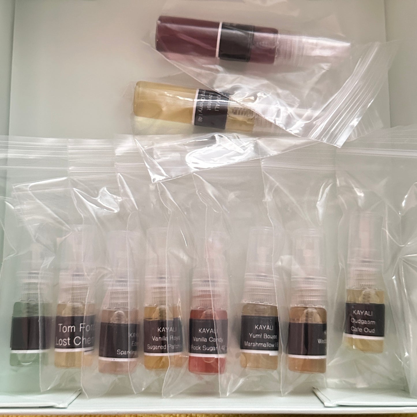 Bulk order for customer (2mL & 5mL)