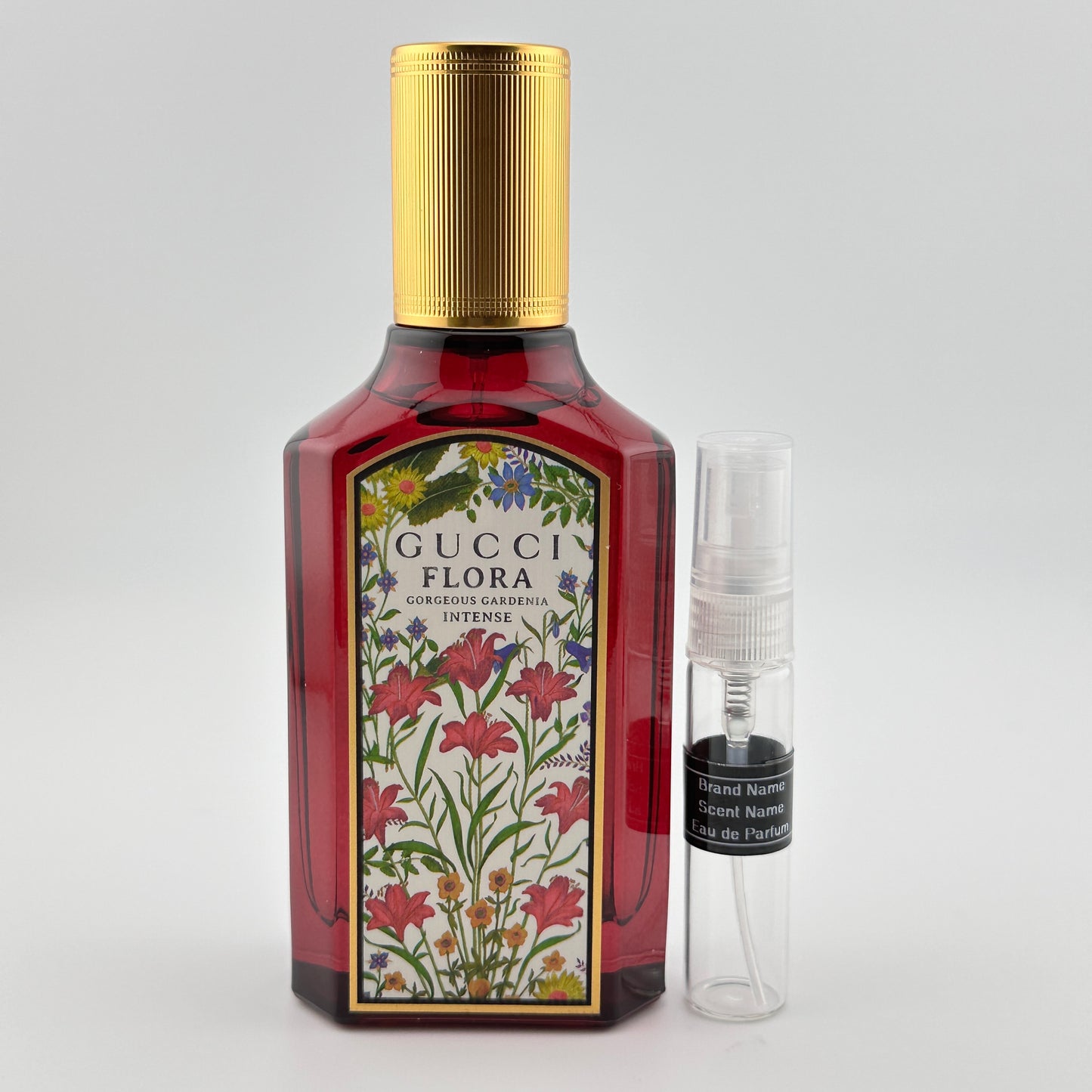GUCCI Flora Gorgeous Gardenia Intense Eau de Parfum Sample – Your Choice of Size