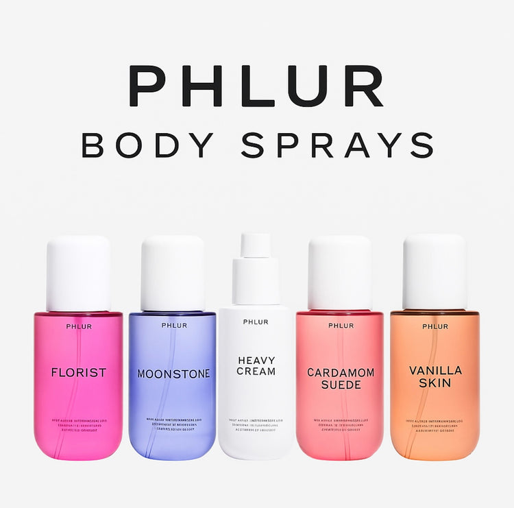 PHLUR Body Spray Samples | Clean Skin-Inspired Fragrance Mists