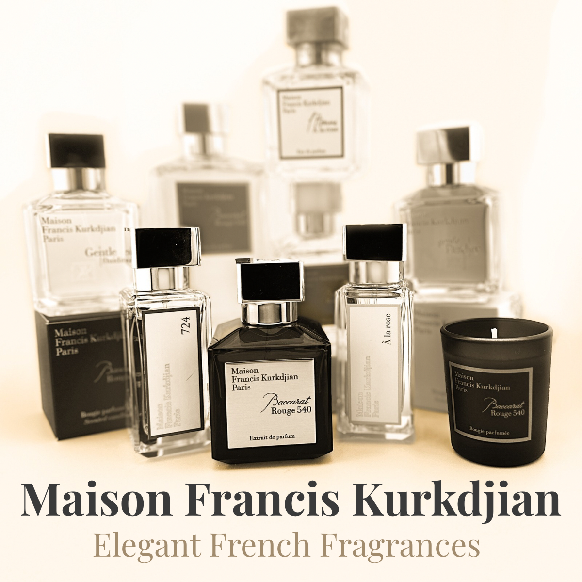 Maison Francis Kurkdjian Perfume Samples | Elegant French Fragrance Decants