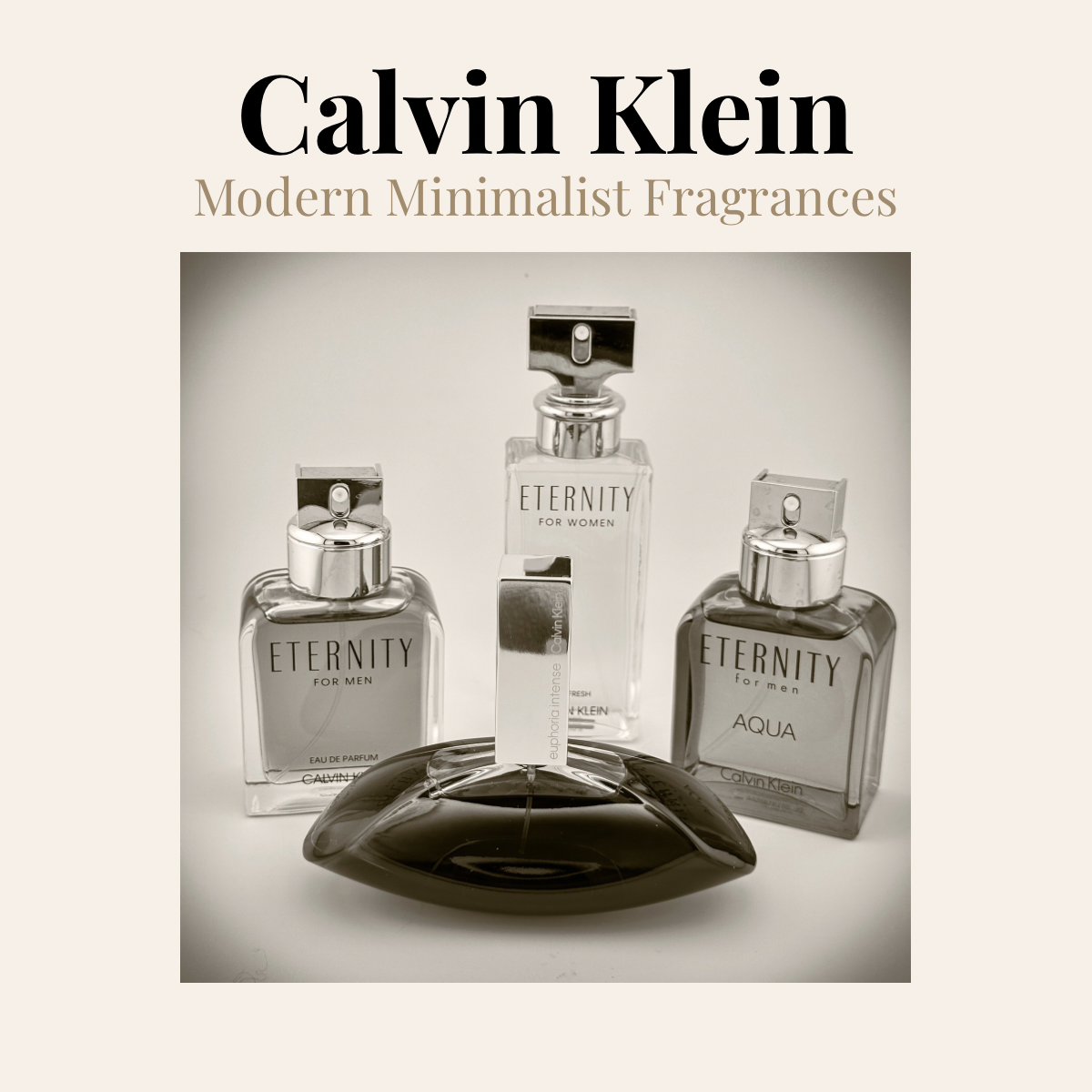 Calvin Klein Perfume & Cologne Samples | Modern Minimalist Fragrance Decants