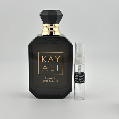 KAYALI Oudgasm Cafe Oud | 19 Eau de Parfum Sample – Your Choice of Size