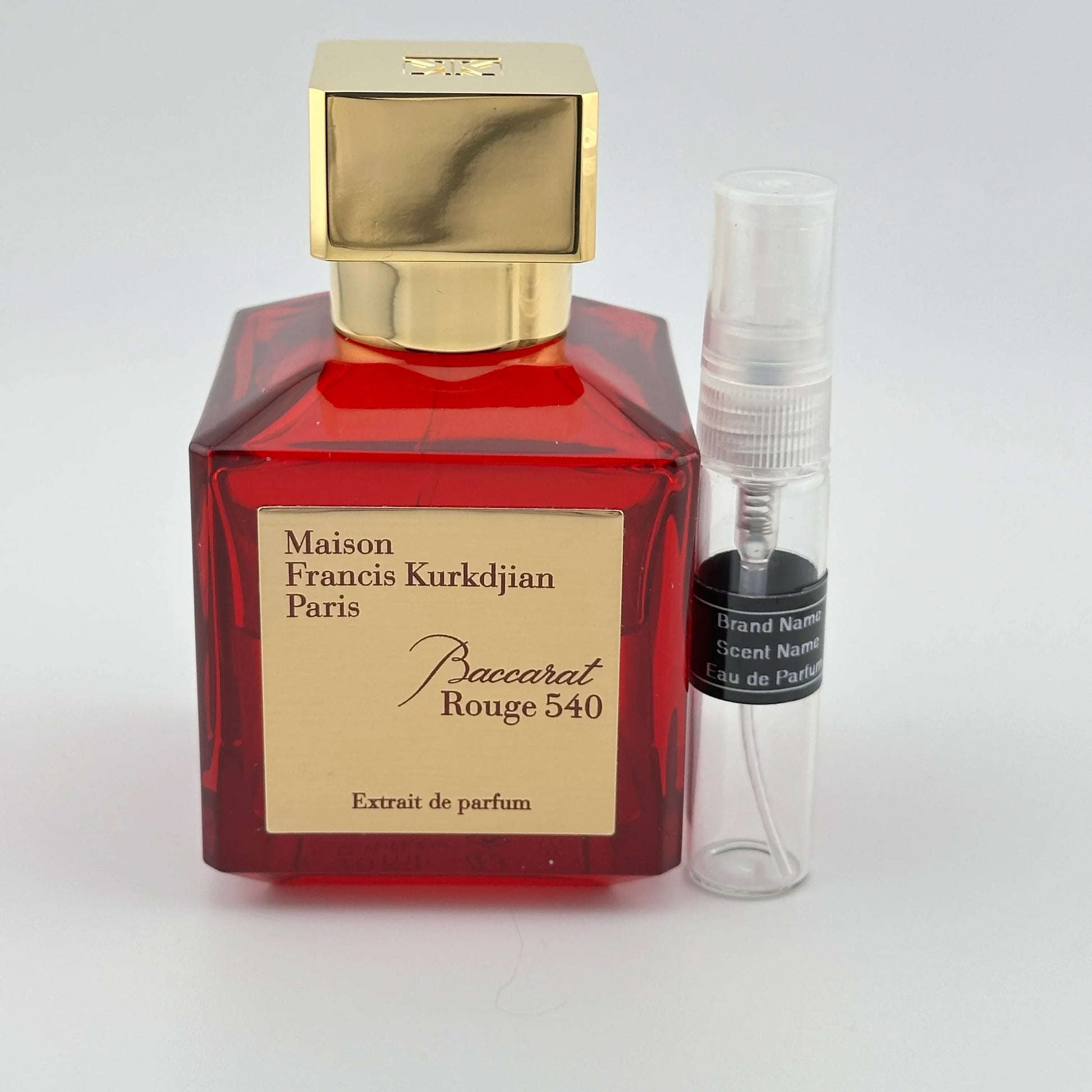 Maison Francis Kurkdjian Paris Baccarat Rouge 540 Extrait de Parfum Sample – Your Choice of Size - Signature Scent Shop – Perfume & Cologne Samples | Luxury Decants