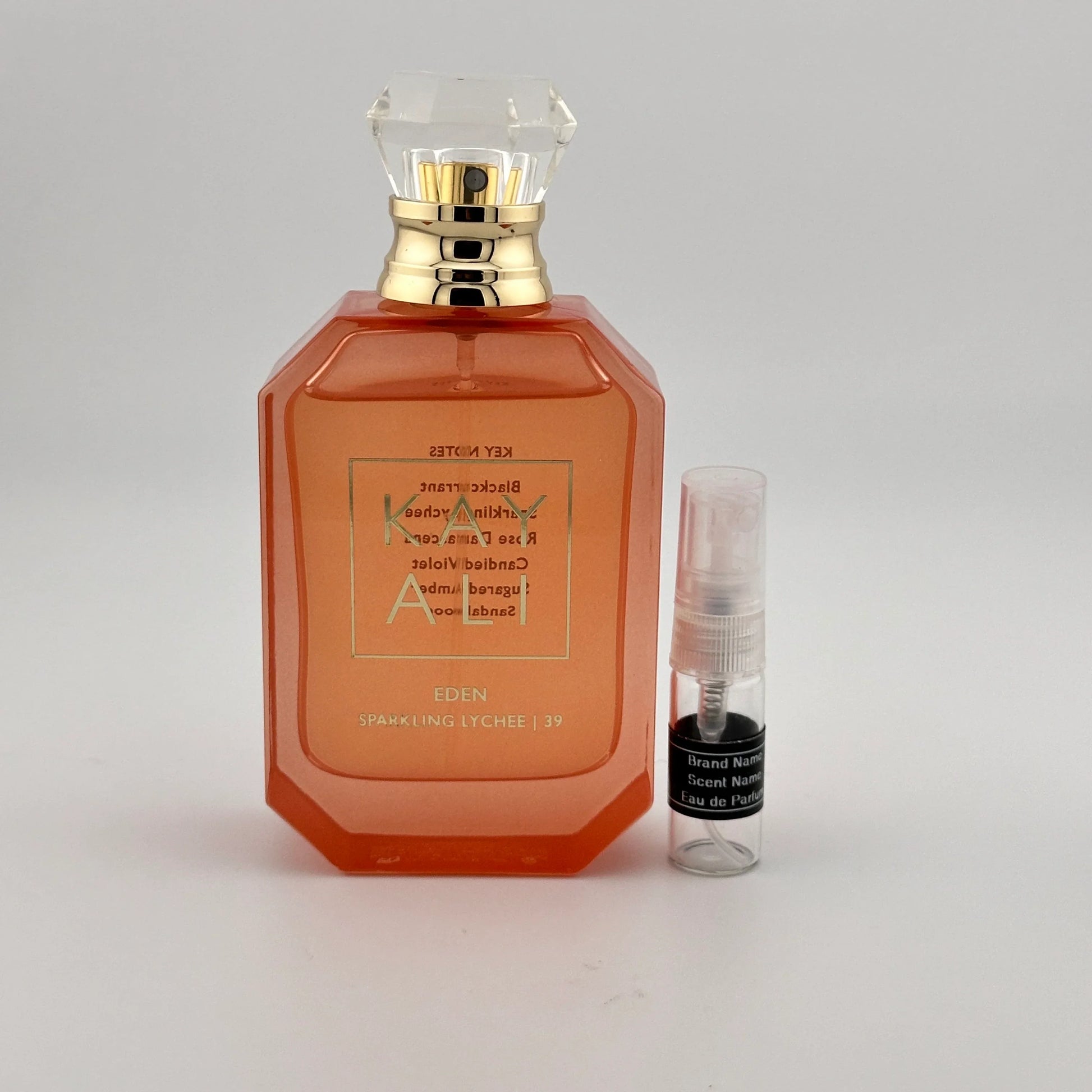 KAYALI Eden Sparkling Lychee | 39 Eau de Parfum Sample – Your Choice of Size - Signature Scent Shop – Perfume & Cologne Samples | Luxury Decants