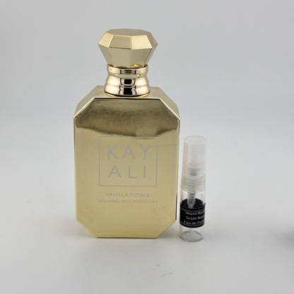 KAYALI Vanilla Royale Sugared Patchouli | 64 Eau de Parfum Sample – Your Choice of Size