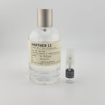 LE LABO Another 13 Perfume Sample – Your Choice of Size