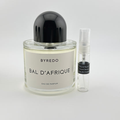 BYREDO Bal d’Afrique Eau de Parfum Sample – Your Choice of Size