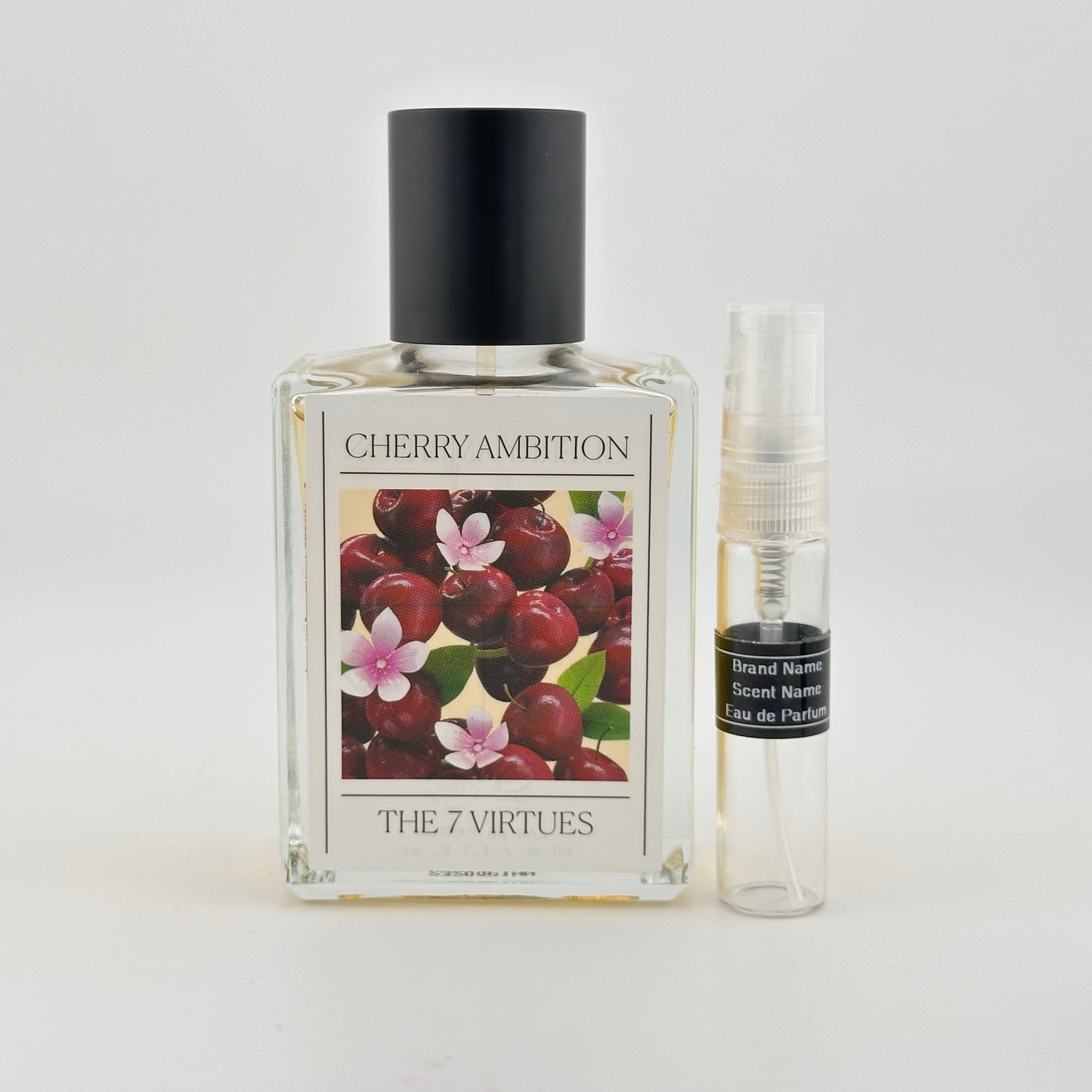 THE 7 VIRTUES Cherry Ambition Eau de Parfum Sample – Your Choice of Size