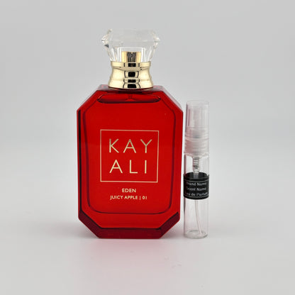 KAYALI Eden Juicy Apple | 01 Eau de Parfum Sample – Your Choice of Size
