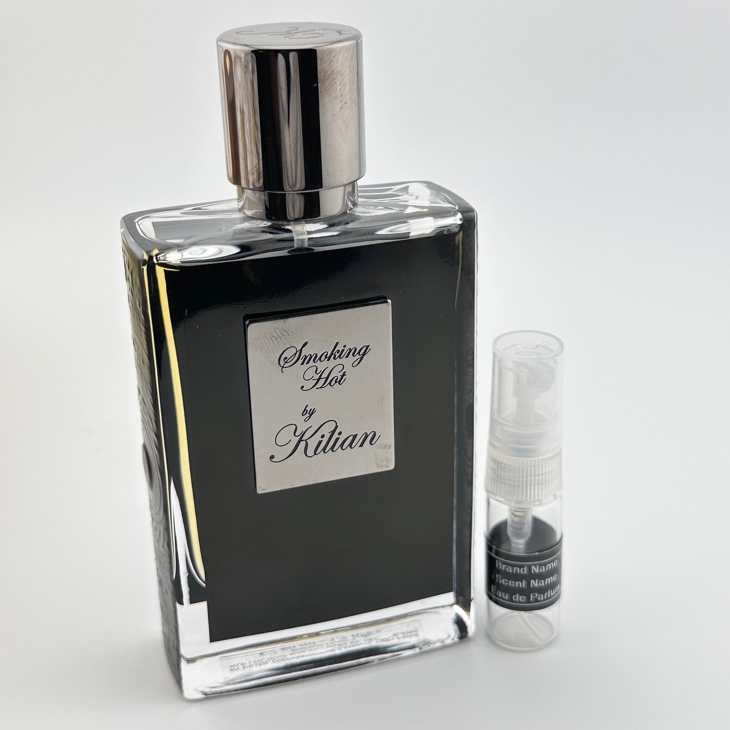 KILIAN Smoking Hot Eau de Parfum Sample – Your Choice of 2mL, 3mL, or 5mL Glass Atomizer