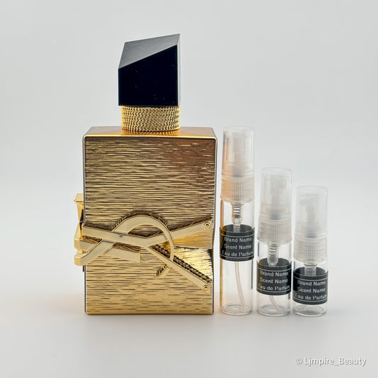 YVES SAINT LAURENT Libre Vanille Couture Limited Edition Eau de Parfum Sample – Your Choice of Size