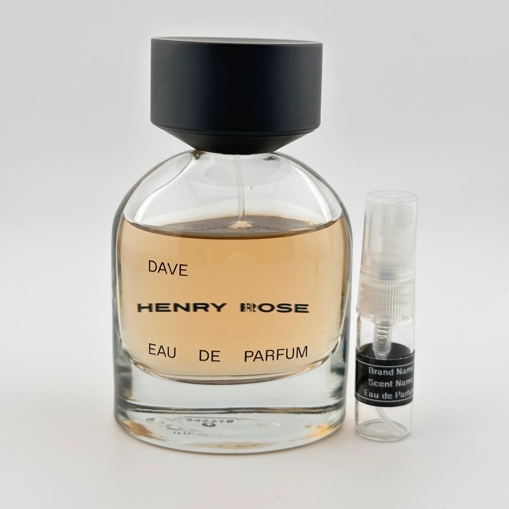 HENRY ROSE Dave Eau de Parfum Sample – Your Choice of Size - Signature Scent Shop – Perfume & Cologne Samples | Luxury Decants