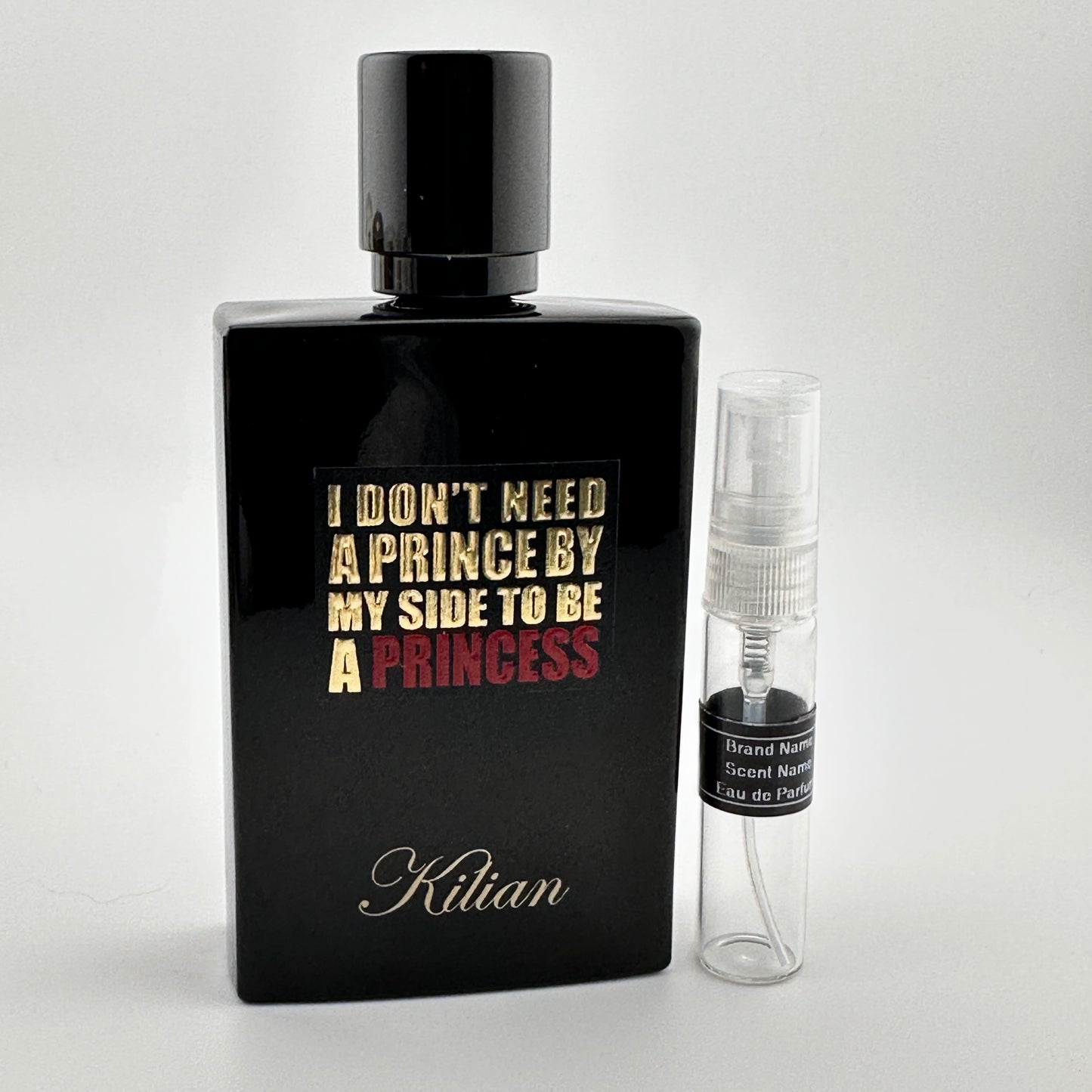 KILIAN Princess Eau de Parfum Sample – Your Choice of 2mL, 3mL, or 5mL Glass Atomizer