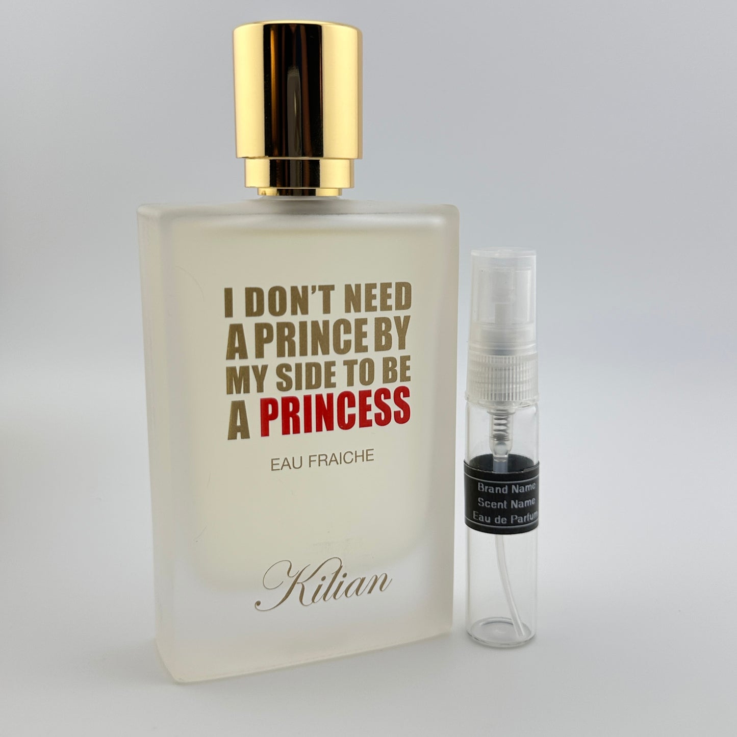 KILIAN Princess Eau Fraiche Eau de Parfum Sample – Your Choice of 2mL, 3mL, or 5mL Glass Atomizer