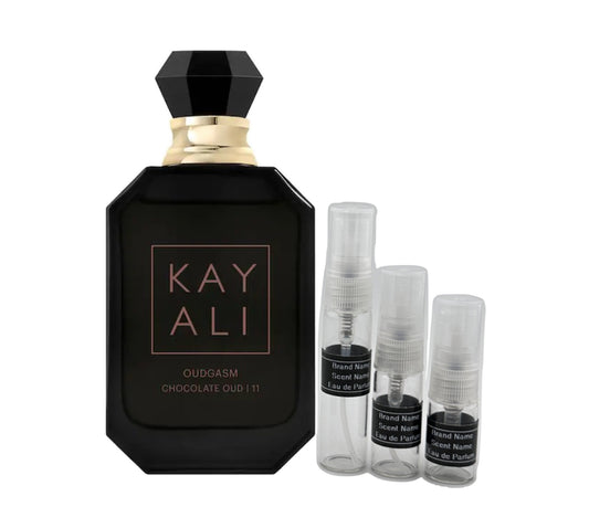 KAYALI Oudgasm Chocolate Oud | 11 Eau de Parfum Sample – Your Choice of Size