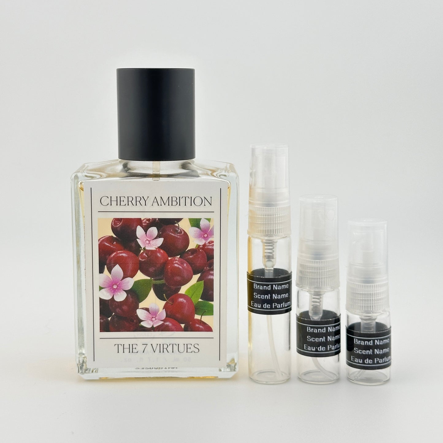 THE 7 VIRTUES Cherry Ambition Eau de Parfum Sample – Your Choice of Size