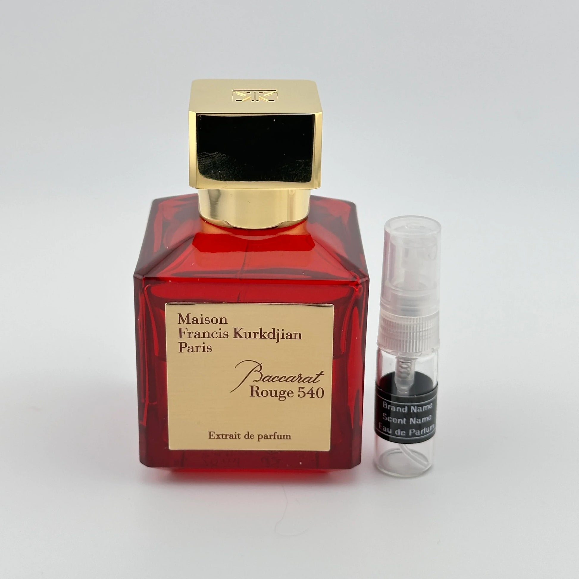 Maison Francis Kurkdjian Paris Baccarat Rouge 540 Extrait de Parfum Sample – Your Choice of Size - Signature Scent Shop – Perfume & Cologne Samples | Luxury Decants