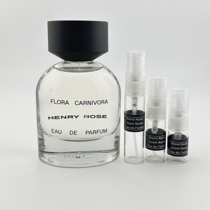 HENRY ROSE Flora Carnivora Eau de Parfum Sample – Your Choice of Size