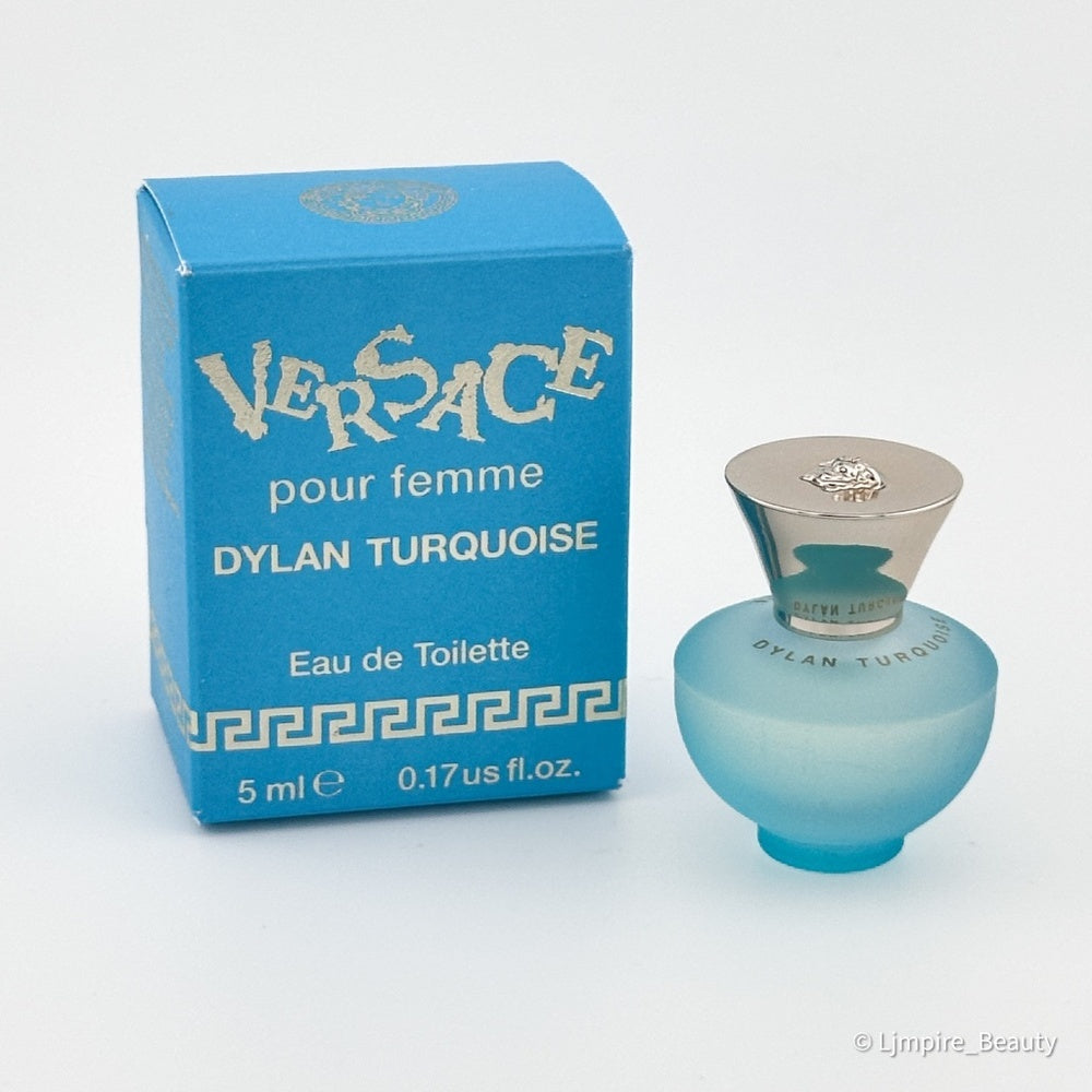 VERSACE - Pour Femme Dylan Turquoise EDT | Manufacturer Deluxe Sample (5 mL)
