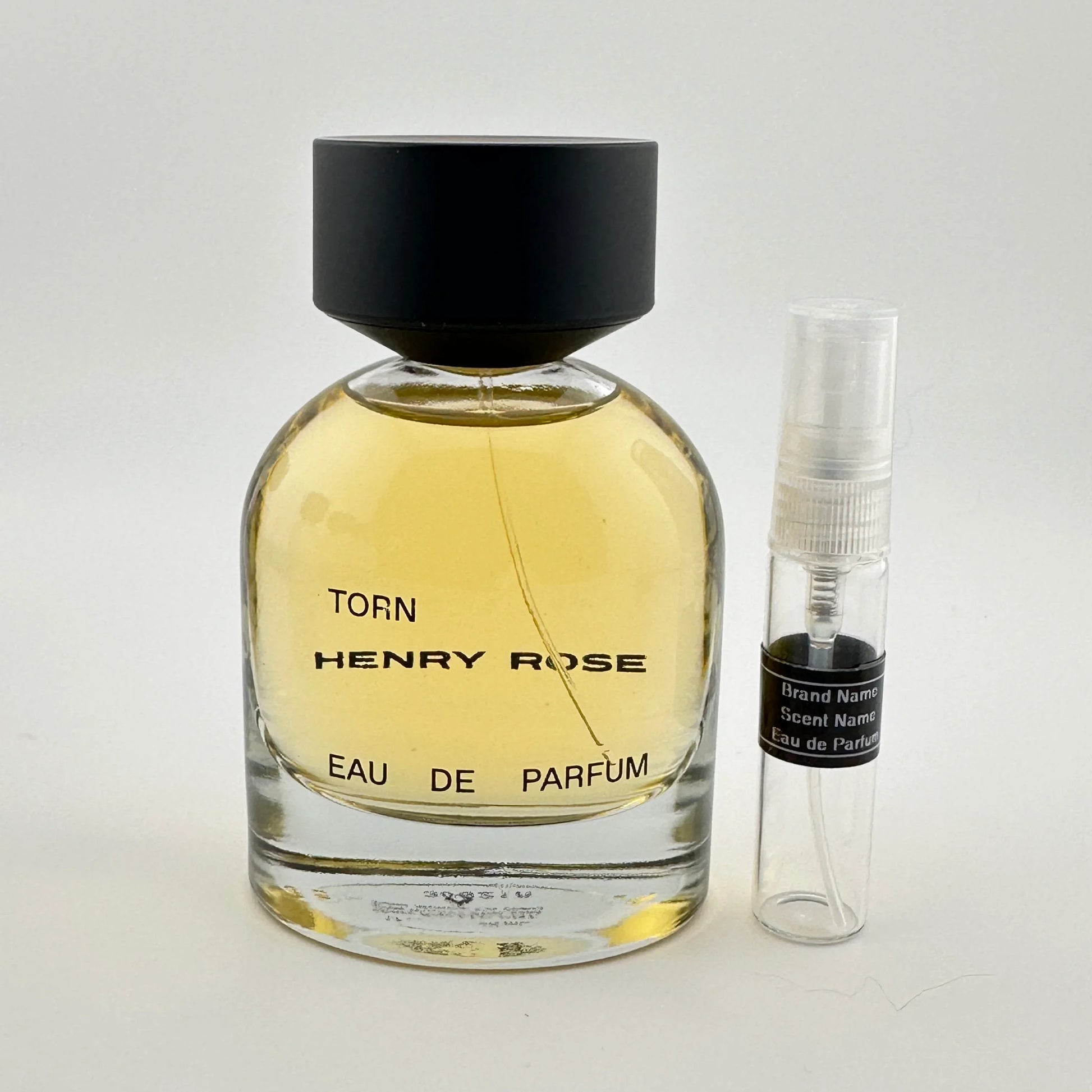 HENRY ROSE Torn Eau de Parfum Sample – Your Choice of Size - Signature Scent Shop – Perfume & Cologne Samples | Luxury Decants