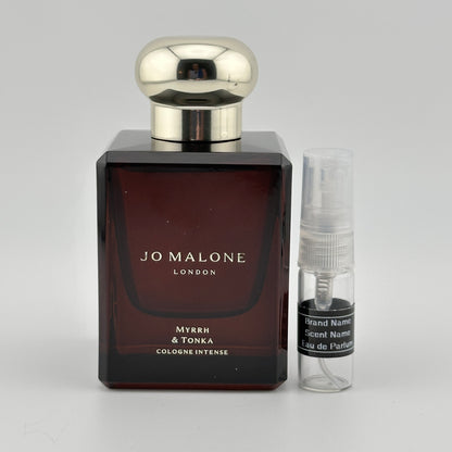 JO MALONE LONDON Myrrh & Tonka Cologne Intense Sample – Your Choice of Size