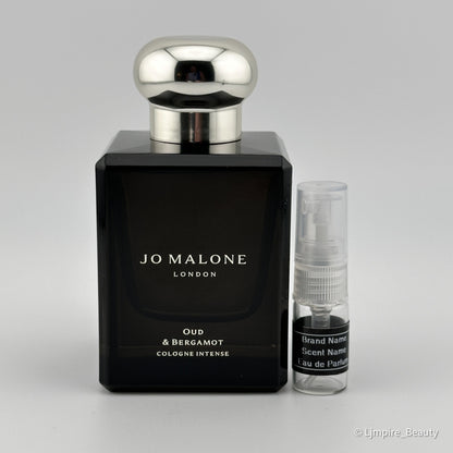 JO MALONE LONDON Oud & Bergamot Cologne Intense Sample – Your Choice of Size