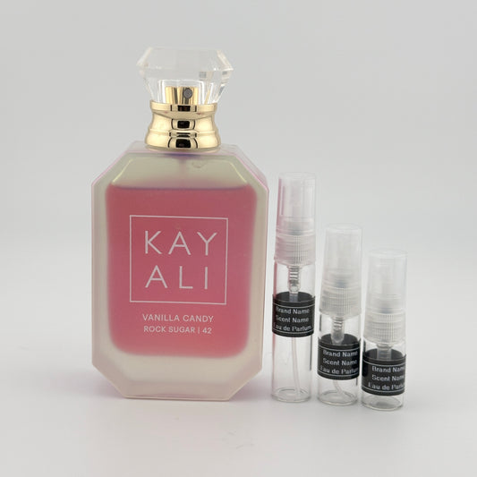 KAYALI Vanilla Candy Rock Sugar | 42 Eau de Parfum Sample – Your Choice of Size
