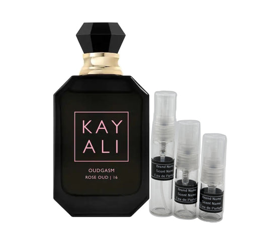 KAYALI Oudgasm Rose Oud | 16 Eau de Parfum Sample – Your Choice of Size
