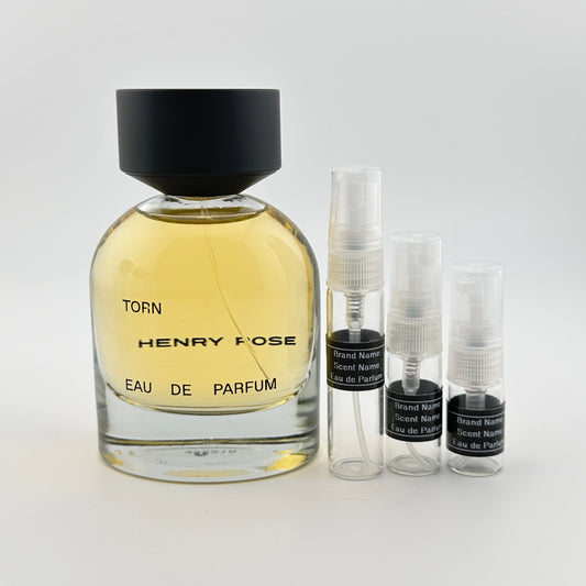 HENRY ROSE Torn Eau de Parfum Sample – Your Choice of Size