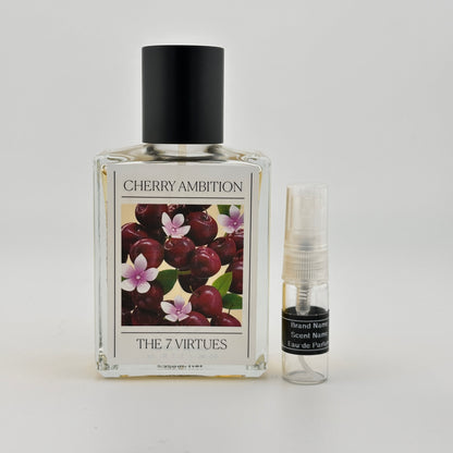 THE 7 VIRTUES Cherry Ambition Eau de Parfum Sample – Your Choice of Size