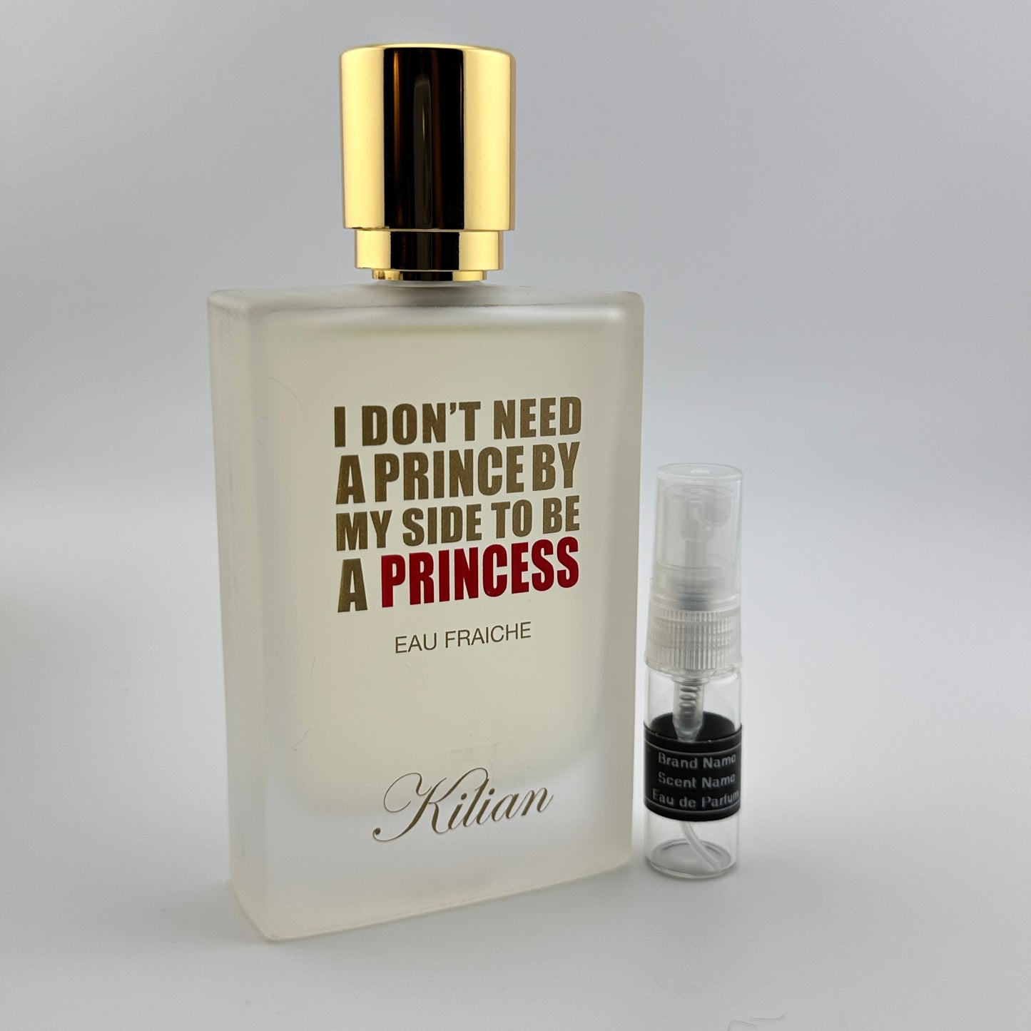 KILIAN Princess Eau Fraiche Eau de Parfum Sample – Your Choice of 2mL, 3mL, or 5mL Glass Atomizer